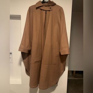Wool Cape, camel 100% wool No.6 Store